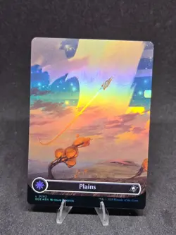 MTG Plains 0262 Edge of Eternities Borderless Foil NM - Image 1