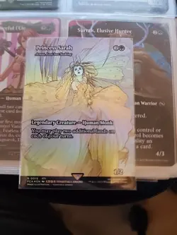 MTG Magic 1 x Princess Sarah - Azusa, Lost but Seeking x 1 - FCA FOIL - Image 1