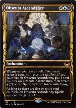 322 OBSCURA ASCENDANCY SHOWCASE RARE STREETS OF NEW CAPENNA MTG CARD - Image 1