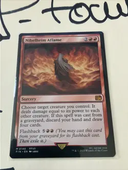 Nibelheim Aflame Final Fantasy Regular, MTG, Pack Fresh! - Image 2