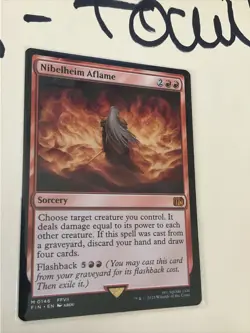 Nibelheim Aflame Final Fantasy Regular, MTG, Pack Fresh! - Image 3