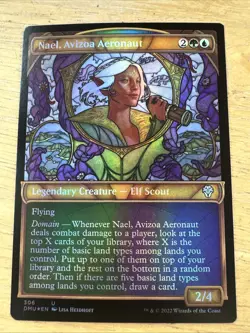 Nael, Avizoa Aeronaut (Showcase) 0306 MTG Dominaria United Uncommon NP Foil - Image 1