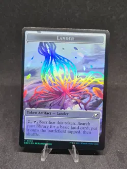 MTG Lander 0005/Drone 0003 Edge of Eternities Token Foil NM - Image 1