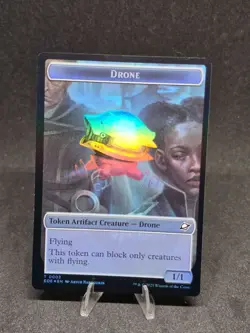 MTG Lander 0005/Drone 0003 Edge of Eternities Token Foil NM - Image 2
