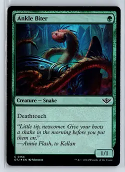 MTG Magic the Gathering - FOIL Ankle Biter - Outlaws of Thunder Junction - Image 1