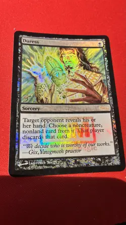 1 Duress Promo FNM - FOIL LP MtG Magic the Gathering - Image 1