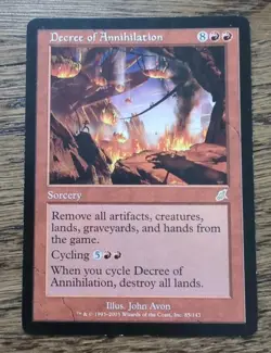 Decree Of Annihilation x1 Magic card MTG LP - Image 1