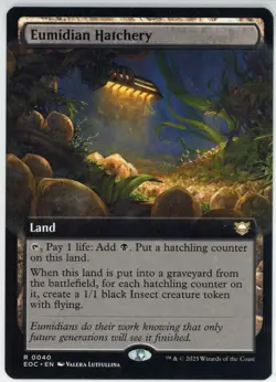 Eumidian Hatchery Extended Art Regular Edge of Eternities MTG 040 EOC - Image 1