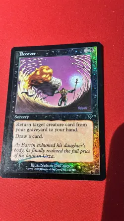 1 Recover - Invasion - FOIL LP MtG Magic the Gathering - Image 1