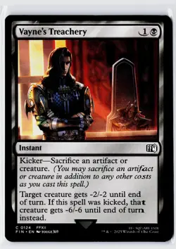 4x Vayne's Treachery MTG Final Fantasy Regular - Image 1