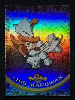 topps Pokemon TV Animation Edition Series 2 Rainbow Foil #105 Marowak - Image 1