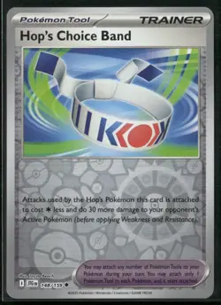 Pokemon Journey Together 148/159 Reverse Holo - Hop's Choice Band - Image 1
