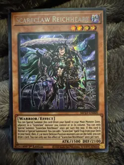 Scareclaw Reichheart MP23-EN068 Prismatic Secret Rare Yugioh! NM - Image 1