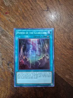 Yugioh Card Power of the Guardians EXFO-EN060 SUPER RARE - NM - Image 1