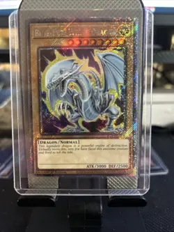 Blue-Eyes White Dragon RA04-EN108 Platinum Secret Rare - 1st Edition Yugioh - Image 1