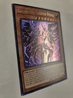 Galaxy-Eyes Tachyon Primal MZTM-EN011 Secret Rare Yugioh Card 1st Edition Mint - Image 2