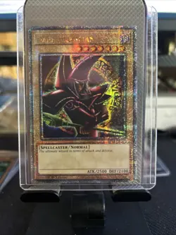 Yugioh Dark Magician Arkana Art Quarter Century Secret Rare 1st RA04-EN106 NM - Image 1