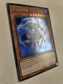 Fog King LODT-EN098 Secret Rare Yugioh Light of Destruction Unlimited Mint - Image 2