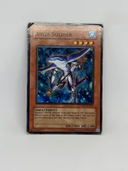 Yugioh Card Abyss Soldier CMC-EN001 SUPER RARE - MP - Image 2