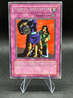 Forced Requisition PSV-025 Pharaoh's Servant Unlimited Edition - Yugioh Card - Image 1