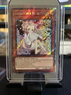 Yugioh - Ash Blossom & Joyous RA04-EN025 1st Edition Platinum Secret Rare NM - Image 1