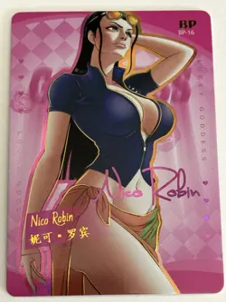 NICO ROBIN BP BP-16 Lucky Goddess 2 Goddess Story Anime Card - Image 1