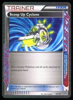 Pokemon - Scoop Up Cyclone - Plasma Blast Set - Rare Ace Card LP-0hwo - Image 1