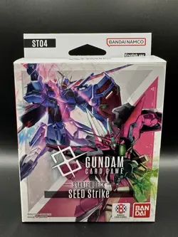 Seed Strike Starter Deck (ST04) [OPENED No Bonus Pack] - Gundam Card Game (ENG) - Image 1