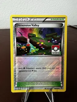 Dimension Valley 93/119 Phantom Forces XY League Promo Pokemon Card Near Mint-1 - Image 1