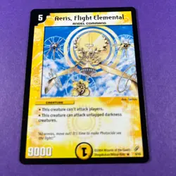 Aeris, Flight Elemental 6/55 Duel Masters DM04 Uncommon Card TCG 2004 WOTC CCG - Image 1