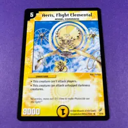 Aeris, Flight Elemental 6/55 Duel Masters DM04 Uncommon Card TCG 2004 WOTC CCG - Image 1