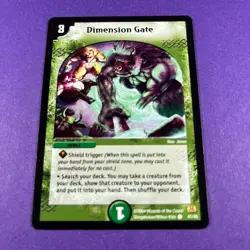 Duel Masters Trading Card Game Dimension Gate 41/46 Creature TCG 2004 WOTC - Image 1