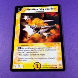 Duel Masters Trading Card Game La Ora Giga Sky Guardian 7/46 Creature 2004 - Image 1