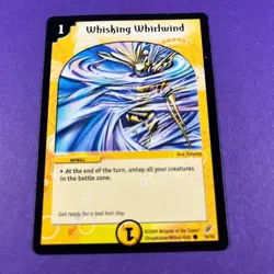 Duel Masters Trading Card Game Whisking Whirlwind 18/55 2004 Wizards WOTC - Image 1