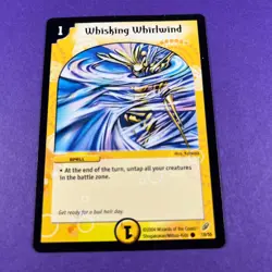 Duel Masters Trading Card Game Whisking Whirlwind 18/55 2004 Wizards WOTC - Image 2