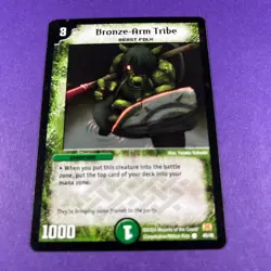 Duel Masters Trading Card Game Bronze Arm Tribe 40/46 Creature 2004 WOTC - Image 2