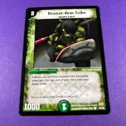 Duel Masters Trading Card Game Bronze Arm Tribe 40/46 Creature 2004 WOTC - Image 2