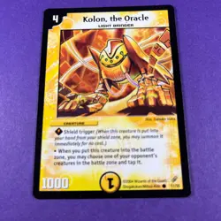 Kolon, The Oracle 11/55 Duel Masters DM04 Uncommon Card TCG 2004 WOTC CCG - Image 1