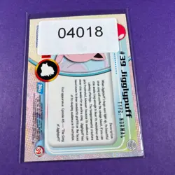 Topps Pokemon Jigglypuff 39 Series 1 Card Blue Topps Trading Card TCG - Image 5