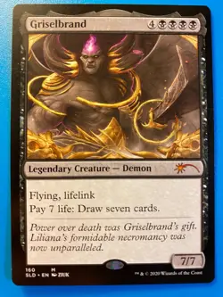 MTG 1x Griselbrand #160 Secret Lair Drop Modern Magic the Gathering Card x1 NM - Image 1