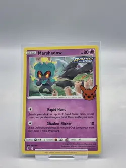 080/203 Marshadow : Rare Holo Card : Trick or Trade 2023 Pokemon TCG - Image 1