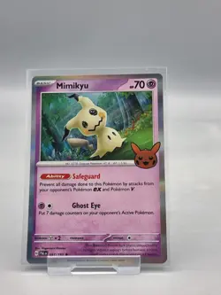 097/193 Mimikyu : Rare Holo Card : Trick or Trade 2023 Pokemon Trading Card Game - Image 1