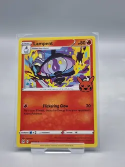 025/196 Lampent : Uncommon Card : Trick or Trade 2023 Pokemon Trading Card Game - Image 1