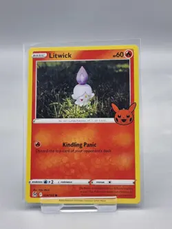 024/196 Litwick : Common Card : Trick or Trade 2023 Pokemon Trading Card Game - Image 1