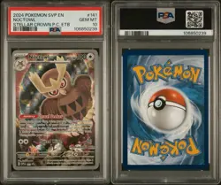 Noctowl SVP 141 Pokemon Center Stamped Promo Stellar Crown Card PSA 10 - Image 3