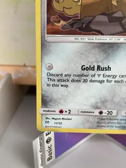 Alolan Dugtrio - 79/156 Sun & Moon Ultra Prism Holo Pokemon Card TCG LP/NM - Image 4