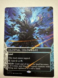 Celestial Colonnade Borderless (NM Non-Foil) EOS-0007 Rare MTG - Image 1