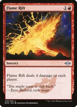 1x Flame Rift - NM - Modern Horizons - SPARROW MAGIC mtg - Image 1