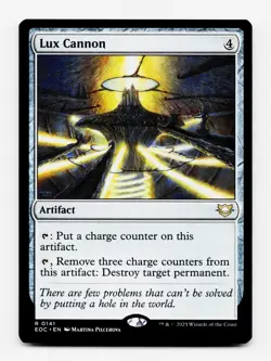 Lux Cannon [Commander: Edge of Eternities] MTG Magic NM/M - Image 3