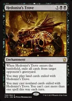 1 x Hedonist's Trove - Foil - Dragons of Tarkir - NM-Mint - MTG - Image 1